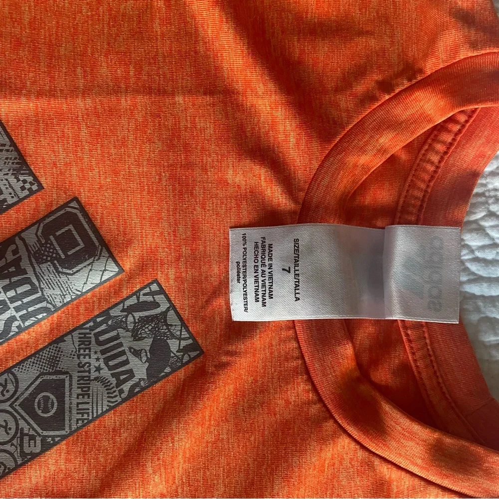 Orange Adidas Shirt - Picture 3 of 3